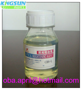 fluorescent whitening agent CBS-L LIGHT YELLOWISH GREEN LIQUID  WITH E-VALUE 210-230 CAS NO.27344-41-8 CI NO.71